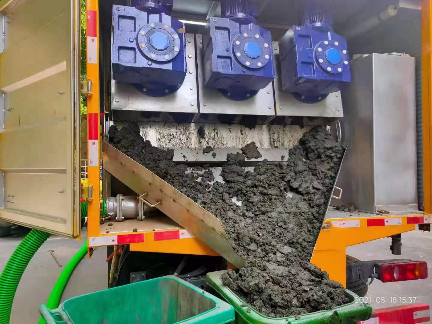 福绵化粪池清掏城市维护站-泥浆净化干湿分离处理